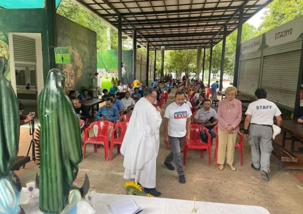 Realizan misa de agradecimiento en el Zoológico del Centenario de Mérida