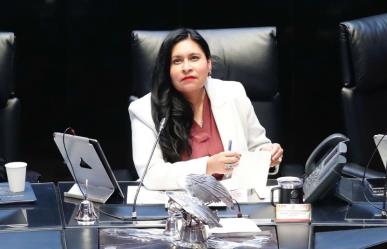 Presidenta del Senado pide mesura ante iniciativas de AMLO