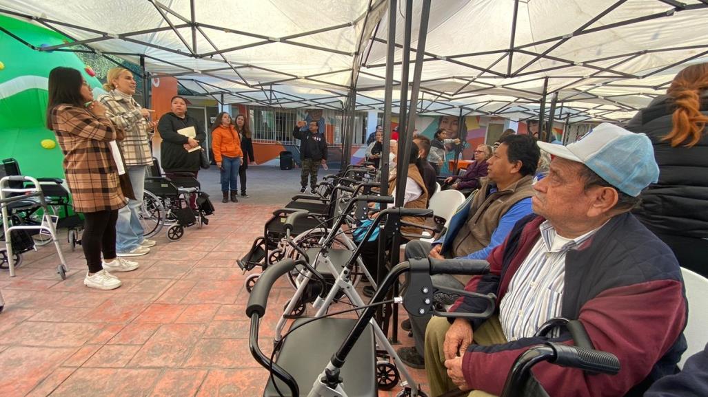 Entrega de 40 aparatos de movilidad en Santa Catarina