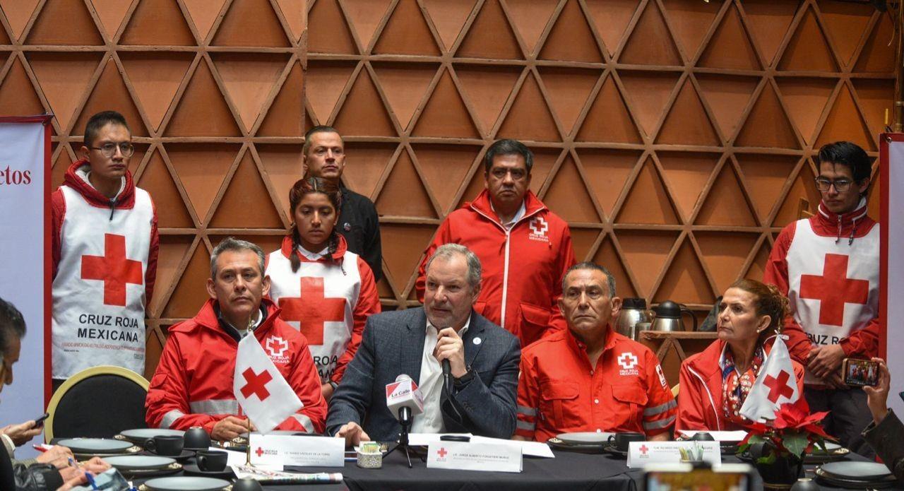 Por falta de recursos, la Cruz Roja podría cerrar 12 de sus 30 delegaciones en Edomex. Foto: Cruz Roja de Edomex