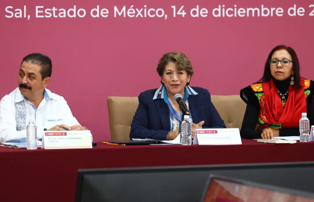 Gobernadora Delfina Gómez Álvarez. Imagen: GEM.