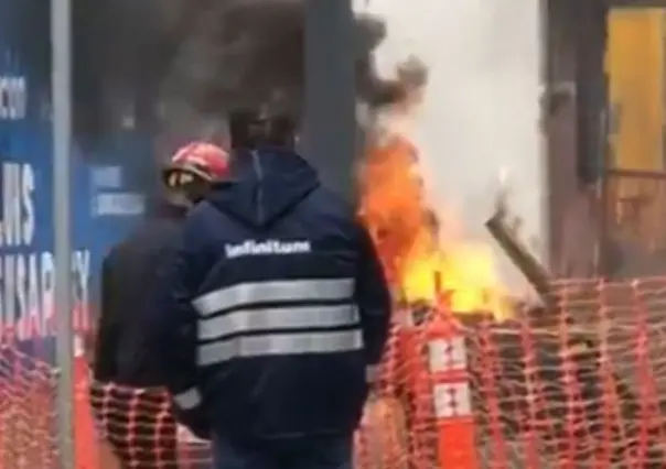 Deja flamazo un lesionado en el casco de San Pedro