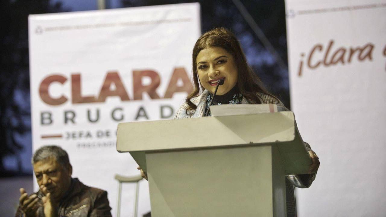 Clara Brugada a favor del crecimiento de la mancha verde en la CDMX.