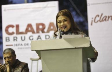 Clara Brugada a favor del crecimiento de la mancha verde en la CDMX