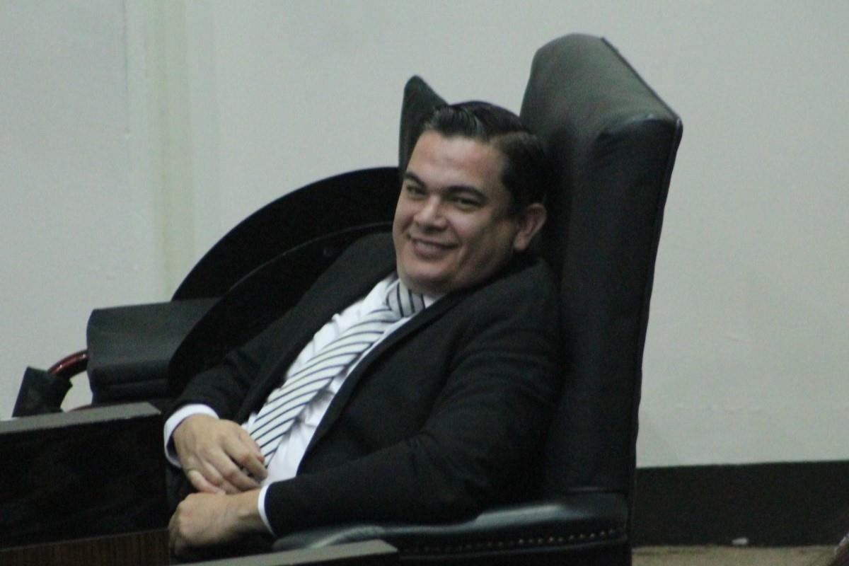 El diputado Marco Antonio Gallegos Galván presidirá los trabajos de la Diputación Permanente del Congreso de Tamaulipas. Foto: Perla Reséndez.