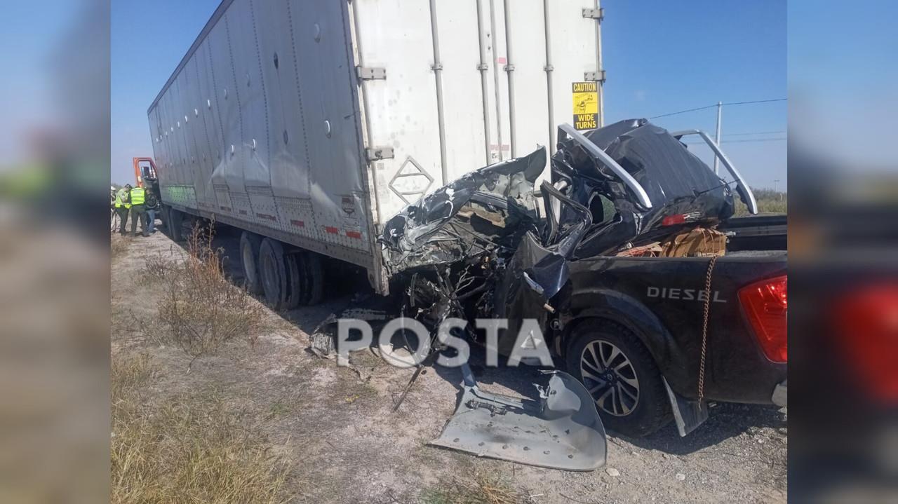 Impresionante choque deja un muerto en carretera de Durango