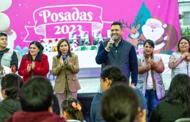 Lleva DIF Guadalupe Posadas Navideñas a familias del municipio