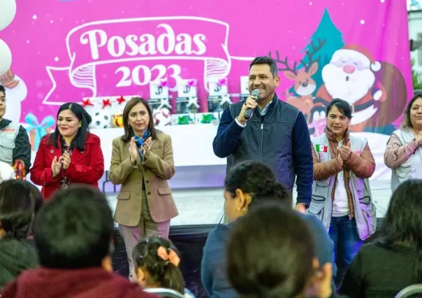 Lleva DIF Guadalupe Posadas Navideñas a familias del municipio