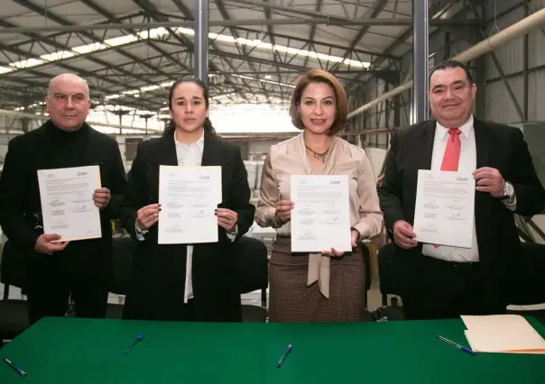 IEEM y TGM firmaron convenio para producción de material electoral en el EdoMéx