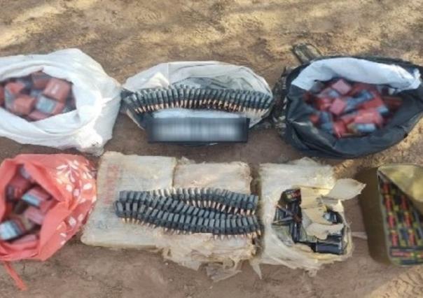 Aseguran más de 6 mil cartuchos útiles en Átil, Sonora