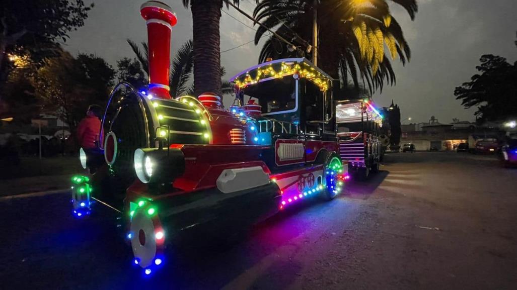 ¡Todos a bordo!, todo lo que tienes que saber sobre el tren navideño de la CDMX