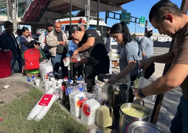 Comparten su tiempo y alimento con familiares de pacientes del IMSS