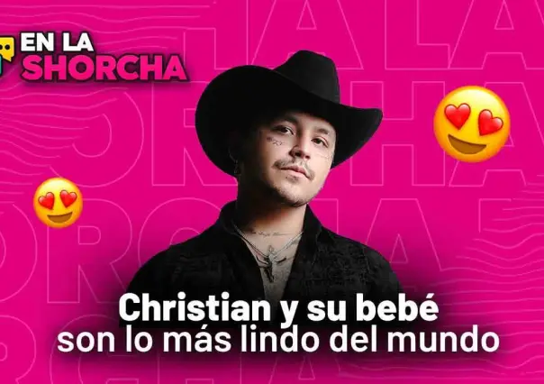 Christian y su bebé son lo más lindo del mundo