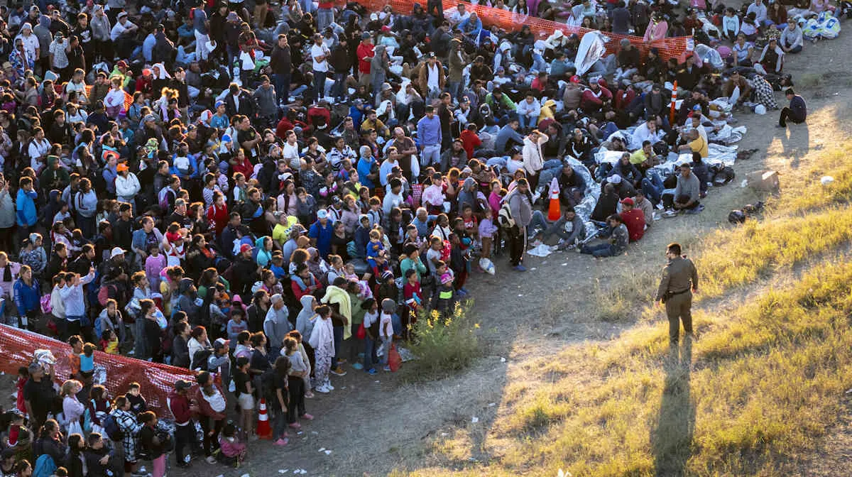 Texas levanta polémica ante la inmigración. Fuente: X (antes twitter)