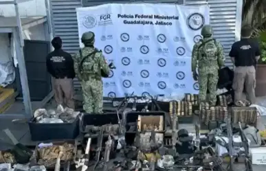 FGR y Ejército incautan arsenal en Jalisco ¡Gran golpe al crimen!