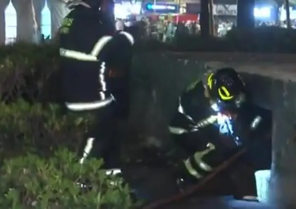 Se incendia basura en sótano de Palacio de Bellas Artes, no hay heridos