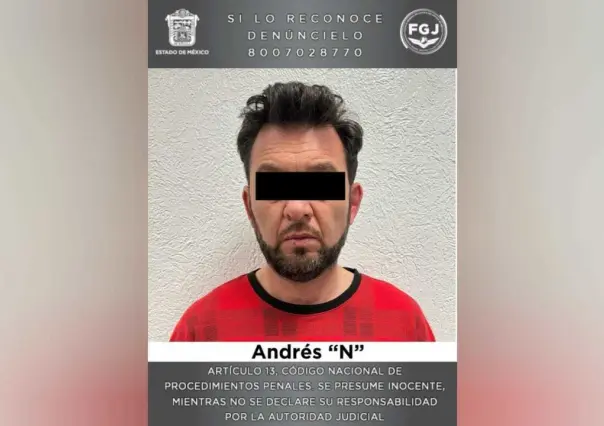 Andrés N ya está en el penal de Santiaguito, acusado de secuestro exprés