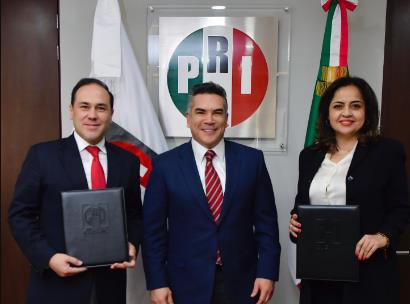 Anuncia Alejandro Moreno nueva estructuradel PRI Edomex.