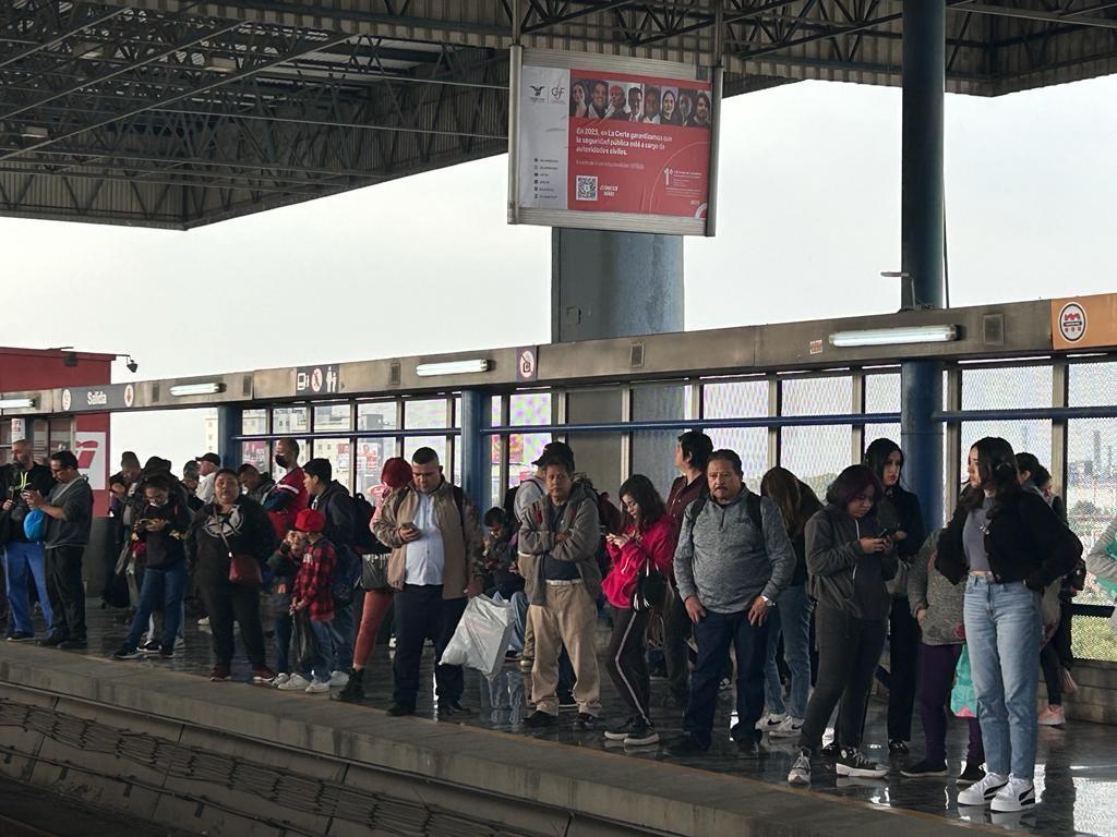 POSTA constató que la Línea 1 que empieza en estación Talleres y culmina en la estación Exposición, llega únicamente hasta la estación Eloy Cavazos. Foto: Rosy Sandoval