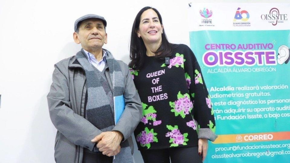 Lía Limón abre espacio para atención de personas sordas en la Álvaro Obregón. Foto: Alcaldía Álvaro Obregón