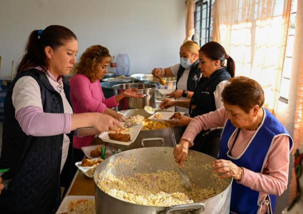 Inauguran segundo comedor comunitario en Naucalpan