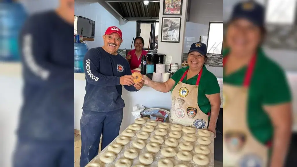 Ayudan bomberos de Los Cabos a Guerrero con venta de donas