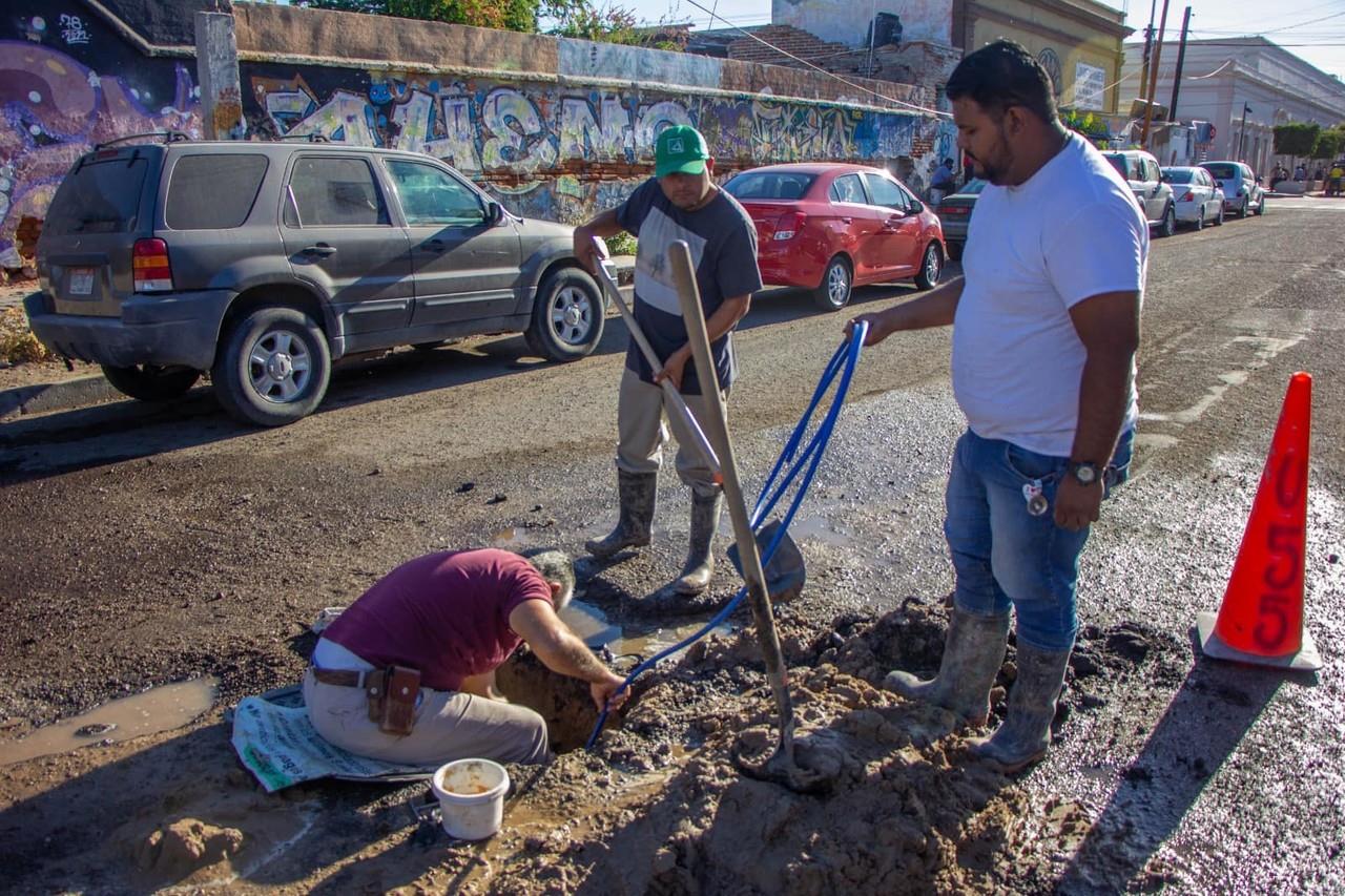 Reparaciones: Foto SAPA La Paz