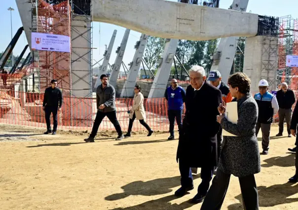 AMLO supervisa obras del tren interurbano El Insurgente