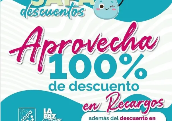 Regulariza tus adeudos de agua potable con las promociones de Sapa La Paz