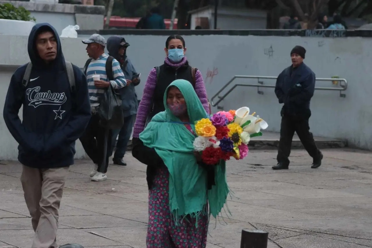 Frente frío azotará a la CDMX Foto: Twitter