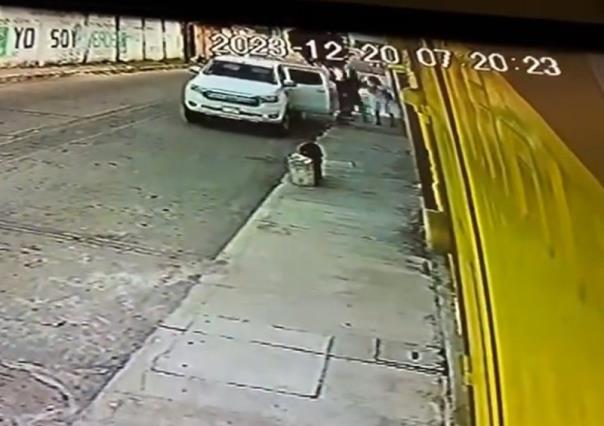 VIDEO: Graban secuestro de abuelita en Chiapas