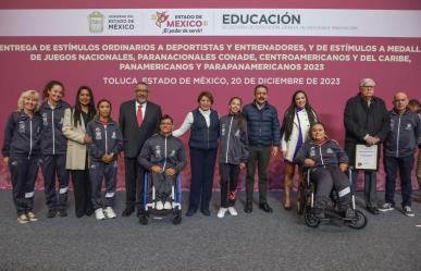 Deportistas mexiquenses rompen récord con 597 medallas en un año