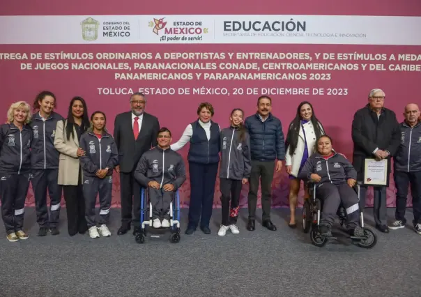 Deportistas mexiquenses rompen récord con 597 medallas en un año