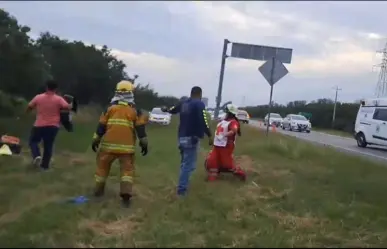 Choca familia de Reynosa cerca de Victoria; 13 heridos y un fallecido