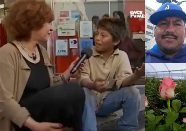 ¡Cumplió su sueño! Niño entrevistado por Cristina Pacheco cultiva rosas