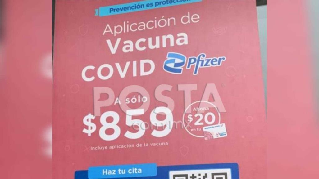 Vacuna contra COVID ya está a la venta en Monterrey