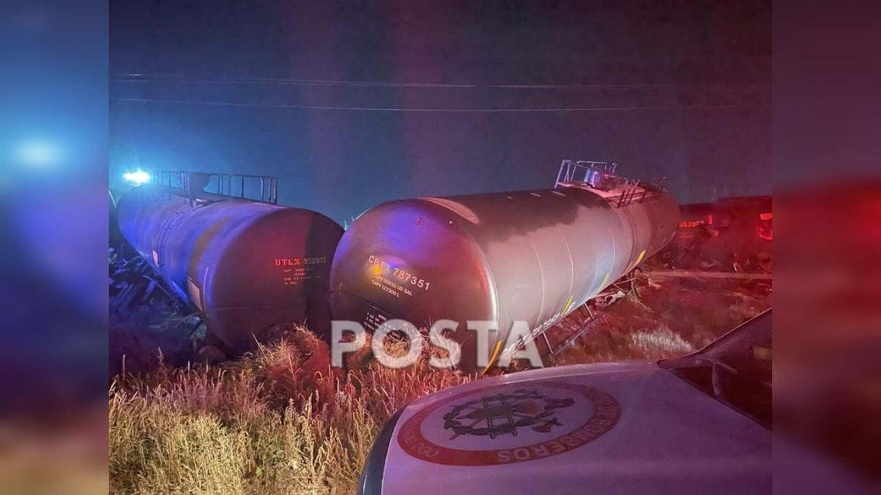 Se descarrila el ferrocarril en Gómez Palacio