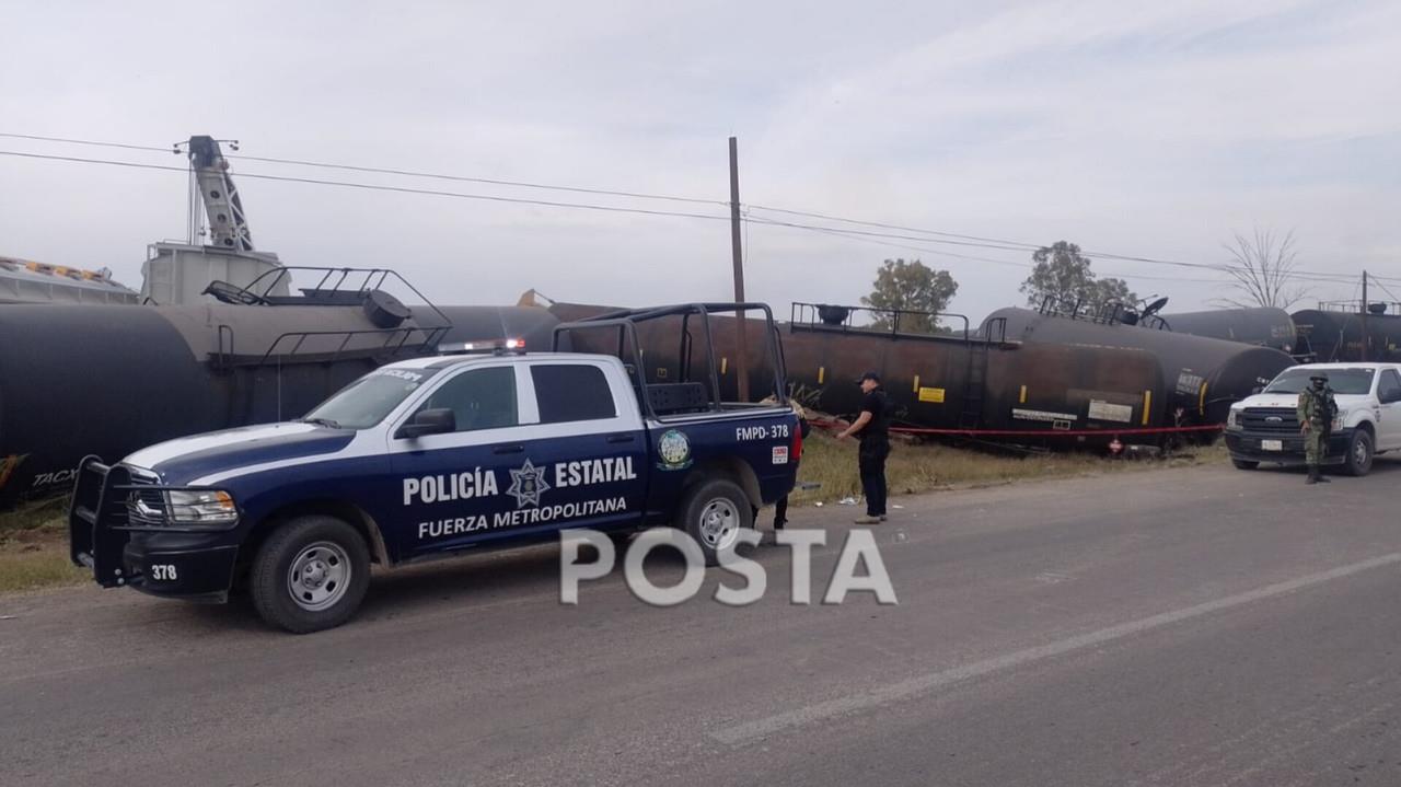 Se descarrila el ferrocarril en Gómez Palacio