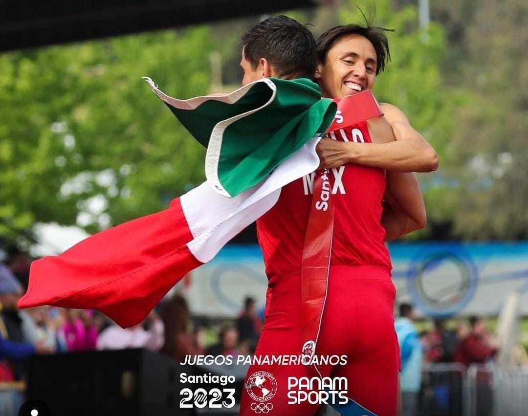 El pentatleta mexiquense Emiliano Hernández Uscanga buscará llevar la bandera mexicana en los Juegos Olímpicos de París 2024. Foto: @emilianohernandezoficial