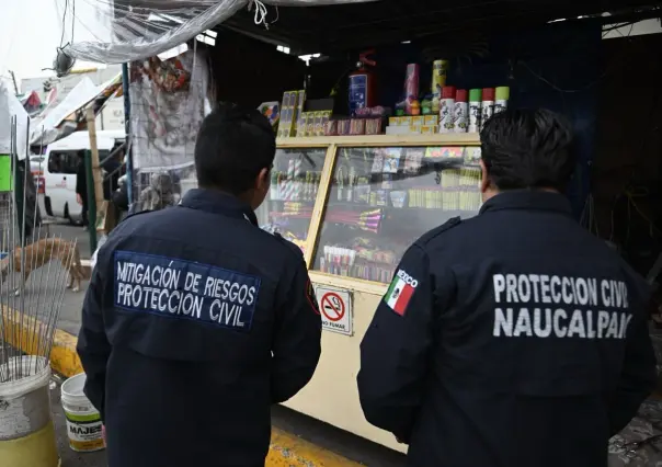 Naucalpan implementa operativos para prevenir accidentes con pirotecnia