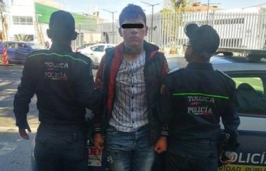 Detienen a individuo por robo con violencia en Toluca