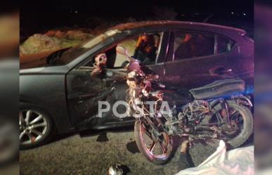 Muere motociclista en el primer tramo de la Durango - Zacatecas