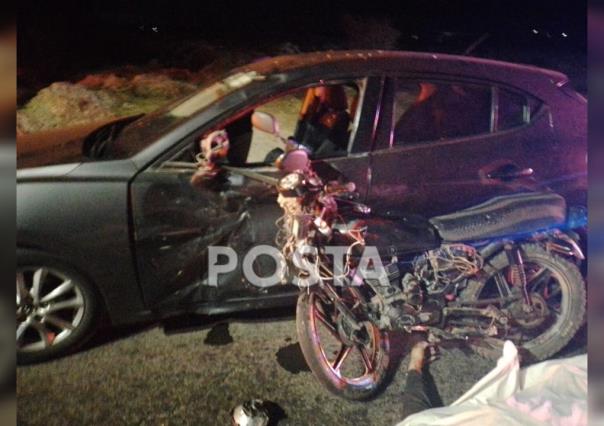 Muere motociclista en el primer tramo de la Durango - Zacatecas