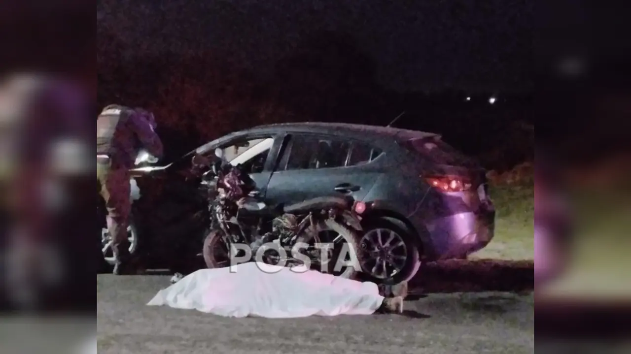 Muere motociclista en el primer tramo de la Durango - Zacatecas