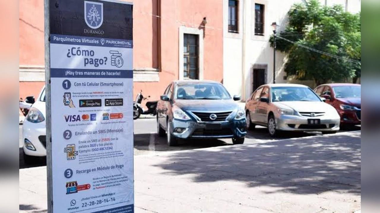 El servicio de parquímetro se mantendrá fuera de servicio en días festivos. Foto: El Sol de Durango.