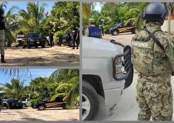 Despliegan operativo en playas de Chabihau por hallazgo de paquetes de droga