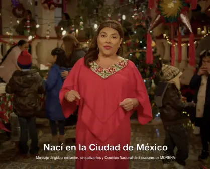 Desea Clara Brugada felices fiestas a todos los capitalinos