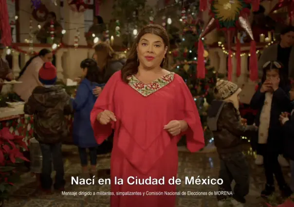 Desea Clara Brugada felices fiestas a todos los capitalinos