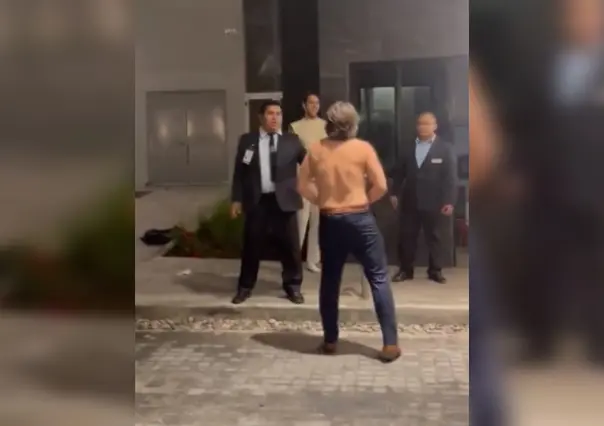 Reta hombre a vecino a pelear en San Pedro ¡Te compro tu depa!