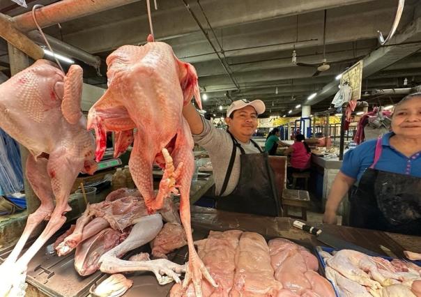 Bajas ventas de pavo y pollo previo a la cena de navidad